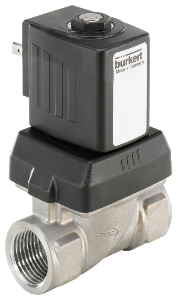 Válvula solenoide Burkert 6213 NC 24 V DC inox 00246299