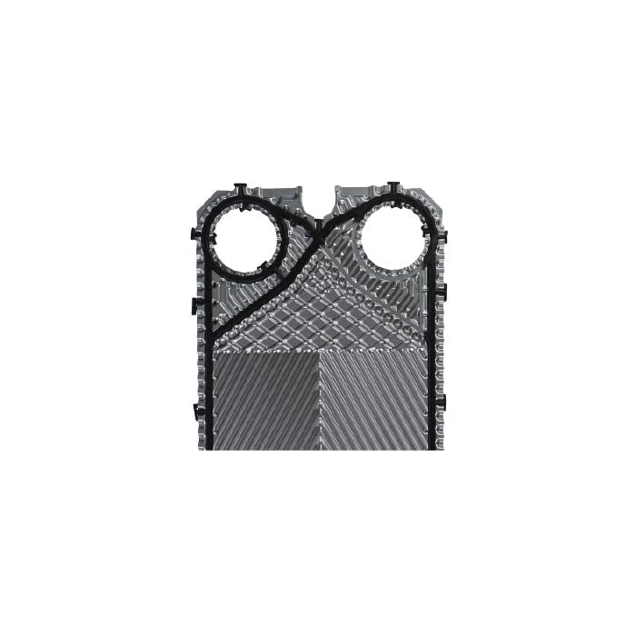 Placa intermedia de intercambiador Alfa Laval T6P tipo H