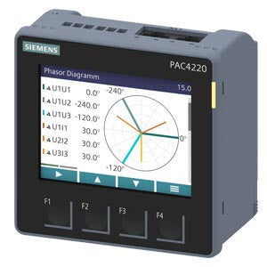 Medidor de energía Siemens SENTRON PAC4220 Modbus TCP - 7KM4220-0BA01-1EA0