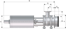 Retractor de rotación libre
