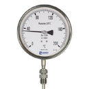 Termómetro rango 0-250°C 4" conexión 1/2"